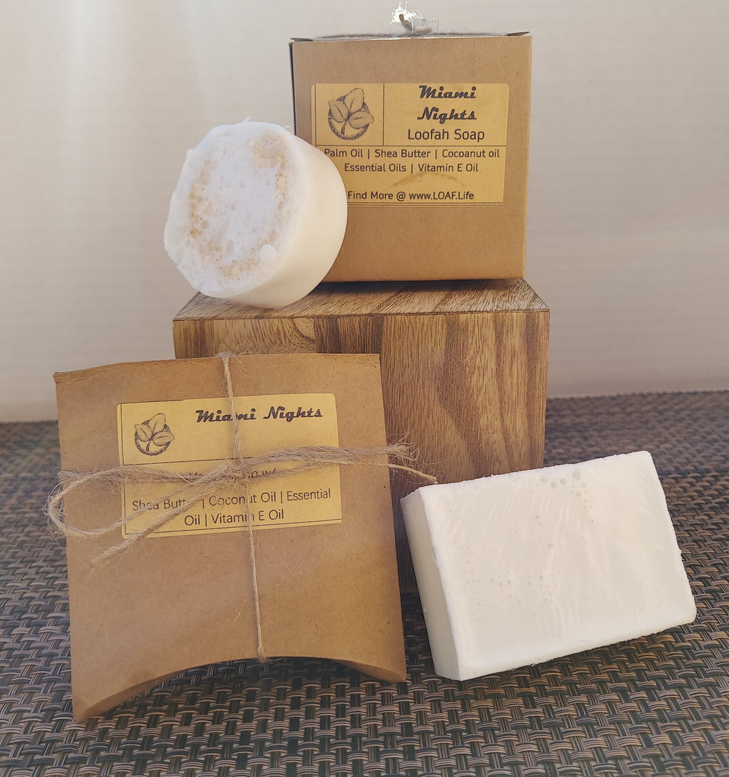 Miami Nights | All Natural Loofah Soap