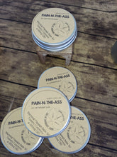 Load image into Gallery viewer, Pain-N-the-Ass (or anywhere else) Warming Massage Balm w/Hemp derived CBD infusion
