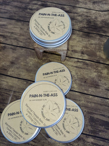Pain-N-the-Ass (or anywhere else) Warming Massage Balm w/Hemp derived CBD infusion